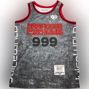 Headgear Classis Juice WRLD Death Race For Love Basketball Jersey Size L